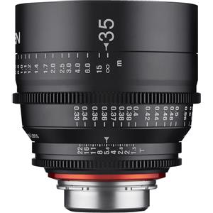 Samyang Xeen 35mm T1.5 Cine Obiettivo EF - Alta Qualità per Professionisti e Appassionati