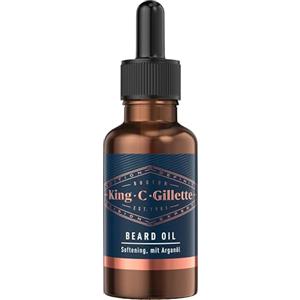 King C. Gillette Olio per barba da uomo per una barba morbida e profumata, con il nostro caratteristico profumo da 30 ml