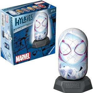 Ravensburger - Puzzle 3D, Hylkies Ghost Spiderman, Marvel, Puzzle per Adulti e Bambini 12+ Anni, Idea Regalo, Modellismo, 54 Pezzi
