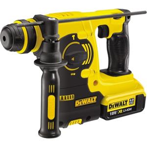DEWALT DCH253M2-QW Tassellatore SDS-Plus a Percussione, 4.0 Ah, 3 Modalità di Lavoro con Doppia Batteria in Valigetta, 18 V