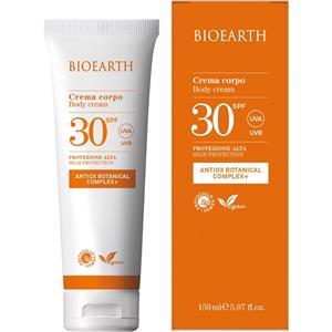 Bioearth Crema Corpo Solare SPF 30 - Protezione e Idratazione Intensa 150ml