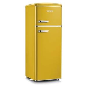 Severin RKG 8936 frigorifero con congelatore Libera installazione Giallo 206 L retro' vintage Cl. E