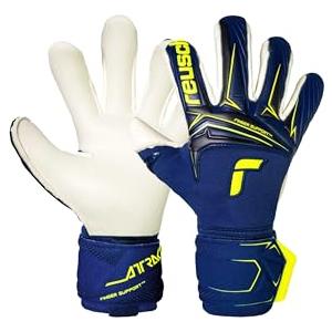 Reusch Guanti da portiere professionali da uomo e adulto, protezione per le dita, presa estrema e controllo della palla, traspiranti, per allenamento e gioco, erba artificiale e erba naturale, taglia