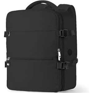 WOUIYO Zaino Easyjet 45x36x20, Bagaglio a Mano per Easyjet 30L Borsa da Cabina per Uomo e Donna, Zaino da Viaggio Aereo con Impermeabile Antifurto per Laptop da 15.6Pollici