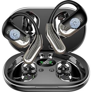 Paekole AI Cuffie Traduzione Simultanea, 2025 Auricolari Bluetooth 6.1 Wireless, 4in1 Cuffie Traduzione Bluetooth 48 ore con ENC, 144 Lingue Auricolari Traduttori Istantanei Vocali Gratuite, per Viaggi/Affari