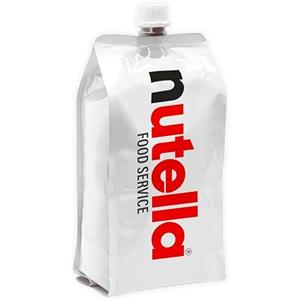 Generico Crema Spalmabile alle Nocciole e Cacao FOOD SERVICE, Formato Sac a Poche, adatto a Dispenser per nutella 1kg