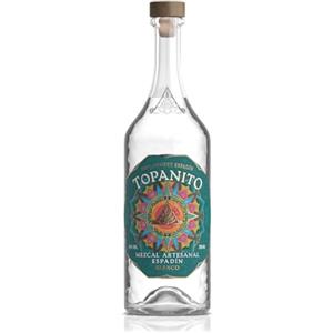 Topanito Mezcal Artesanal Blanco 100% Mague Espadín 40% Vol. 0,7l