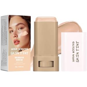 SONGVISON Fondotinta in stick, tinta per la pelle potenziata dal siero - correttore idratante a copertura totale con balsamo di bellezza, splendore e luminosità naturali 24 ore su 24 per una pelle