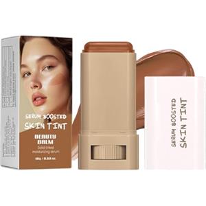 SONGVISON Fondotinta in stick, tinta per la pelle potenziata dal siero - correttore idratante a copertura totale con balsamo di bellezza, splendore e luminosità naturali 24 ore su 24 per una pelle