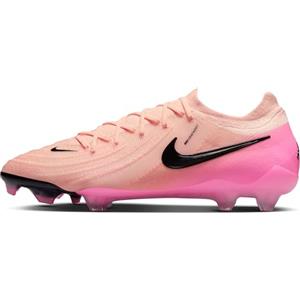 Nike Scarpe da Calcio da Uomo Phantom GX 2 Elite FG Low-Top, Crimson Tint Black Pink Blast, 39 EU