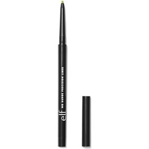 e.l.f. No Budge Precision Eyeliner, eyeliner cremoso a lunga tenuta con punta ultra-fine per un'applicazione precisa, prodotto vegano e non testato sugli animali, Lime
