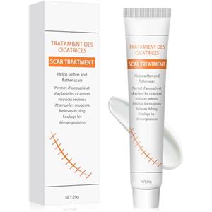 okalabandee Gel per Cicatrici 20g, Crema per Migliorare l'Aspetto, Adatta a Viso e Corpo, Texture Leggera e Rapido Assorbimento