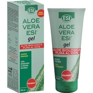 ESI Aloe Vera Gel Puro 200ml - Gel Lenitivo e Idratante per Tutti i Tipi di Pelle