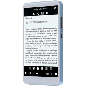 Annadue Lettore EBook Android con Display HD da 5 Pollici, Memoria Ereader da 8 GB, Bluetooth, Wi-Fi, Supporta PDF EPUB MP3 MKV, 4 Tasti Fisici, Fotocamera da 5 MP, modalità Notturna,