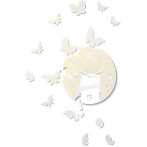 Flexistyle Z4G-2A Orologio a Parete, Acrilico, Natur, 30 Cm