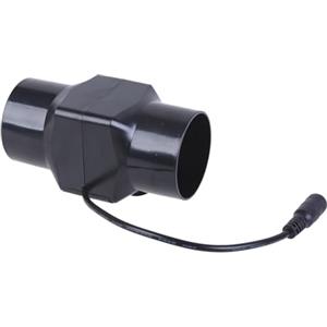 Kaaruisi Ventilatore estrattore d'aria potente in linea 12 V 6 W soffiatore di condotto 50 mm per officina seminterrato tenda