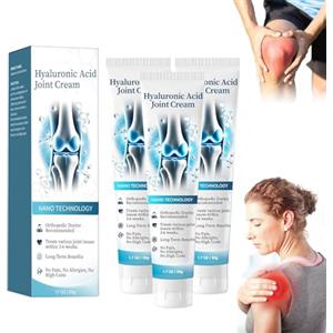 Generisch Crema per alleviare le articolazioni con acido ialuronico, crema per le articolazioni contro il dolore, per alleviare schiena, collo, mani, ginocchia, crema per la riparazione delle articolazioni