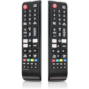 Binghe Telecomando Universale TV per Samsung Smart TV Binghe BN59-01327b Telecomando sostitutivo con 3 Tasti di Accesso Rapido Compatibile con tutti i Samsung LED QLED LCD Frame 4K Smart TV