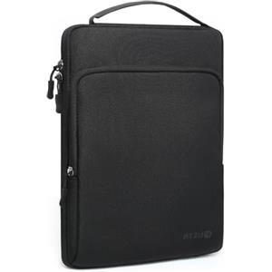 HYZUO 13 Pollici Borsa Laptop per MacBook Air 13 M4 M3 M2 M1 2025-2018, MacBook Pro 13 M2 M1 2025-2016, 13" iPad Pro/Air, Surface Pro, XPS 13, Custodia Protettiva per Tablet 12"-13", Nero