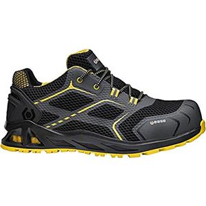 Base Protection K-speed, CA-B1004-0WC.46 Scarpe Antinfortunistiche, Nero/Giallo, 46 EU