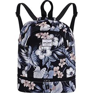 HAWEE Sportivo Zaino Grande Impermeabile Borsa da Palestra Sacca con Tasca Interna Unisex per Vita Quotidiana Scuola Sport All'Aperto Tempo Yoga Libero Spiaggia Nuoto