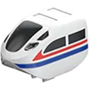 WANWEN Electric Train Set Flexible Race Track, Trenino Elettrico con Pista, Tracciato 3D Integrabile con Macchinina Motorizzata, Un Regalo Educativo Ideale per Bambini Dai 4 Anni In Su (CAR)