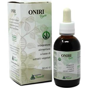 ALCHIMIA BENOIT Srl ONIRI Ben - Integratore Alimentare 50ml con Passiflora, Escolzia e Lavanda per Rilassamento e Sonno