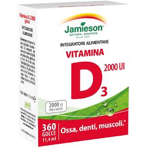JAMIESON VITAMINA D3 - 360 GOCCE