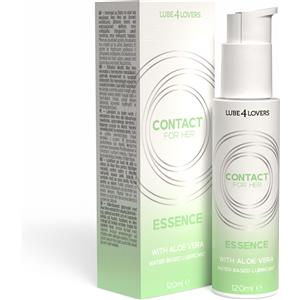 LUBE4LOVERS Lubrificante Vaginale Essence 120 ml - A base d'acqua con Aloe Vera, lenitivo e idratante