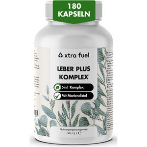 XTRA FUEL Complesso per il fegato - Cura con cardo mariano, carciofo e