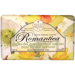 NESTI DANTE Sapone Naturale Vegetale Romantica - Giglio del Granducato e Narciso 250g
