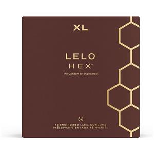 Lelo HEX Preservativi Respect XL confezione da 36 36 pz Preservativi
