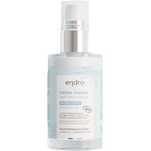 Endro Cosmetics - Crema Viso Idratante 50 ml per Pelli Normali a Miste con Acido Ialuronico e Aloe Vera