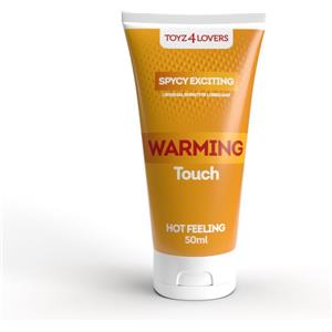 Lube4Lovers Lubrificante Vaginale Warming Touch 50 ml - Aumenta la Sensibilità con Effetto Calore, Unisex
