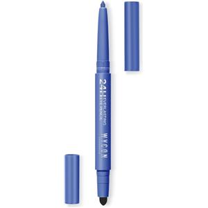 WYCON Cosmetics Matita Occhi Automatica Waterproof 24h - 06 I AM BLUE con Formula Morbida e Sfumino Integrato