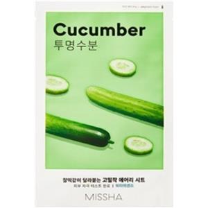 Missha Airy Fit Cucumber - Maschera in Tessuto Idratante al Cetriolo 19 g