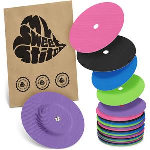 MySweetStitch Cerotti Overpatch per Freestyle Libre 1 & 2 - 25 pz Ø 65mm, Impermeabili e Traspiranti