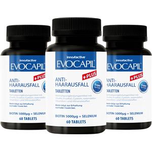 HarifluencerORG Evocapil Plus - Vitamine per la caduta dei capelli con Biotina e Selenio, 180 Compresse