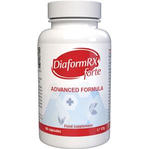 Diaform RX Forte - Integratore Vegetale con 22 Vitamine e Minerali, 60 Capsule per Equilibrio Metabolico e Glicemico