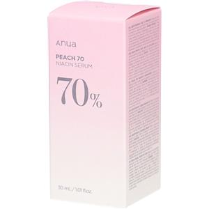 ANUA Peach 70% Niacin Serum - Siero Illuminante Viso 30 ml con Estratto di Pesca e Niacinamide