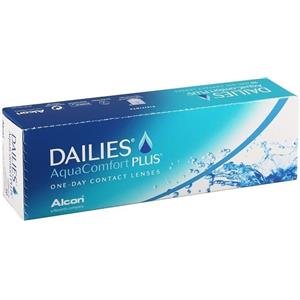 Dailies Aqua Comfort Plus - Lenti a Contatto Giornaliere, 30 pz, BC 8.7 mm, DIA 14.0 mm, 2 Diopt