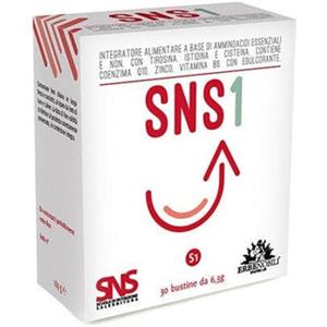 Erbenobili SNS1 - Integratore Alimentare con Amminoacidi Essenziali e Vitamina B6 - 30 Bustine