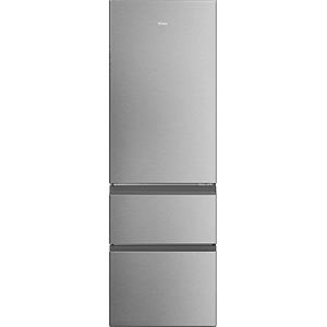 HAIER HTR3618CNMG FRIGORIFERO COMBINATO, A 185 cm, 4 ripiani, Rumorosità 35 dB(A), Silver, Classe C