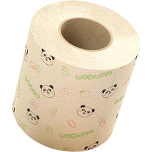 Beaupretty Carta Igienica Di Bambù Naturale Rotolo Stampa Di Panda Divertente Morbida e Sicura Per Bagno e Uso Quotidiano