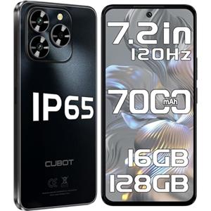 CUBOT Note 60 Smartphone Android 15, 7.2" 120Hz Telefono Cellulare, 7000mAh, 16GB+128GB/1TB Cellulari e Smartphone, IP65 Protezione, 48MP Telefoni, 4G Dual SIM/NFC/Face ID/OTG/GPS/Doppio Altoparlante