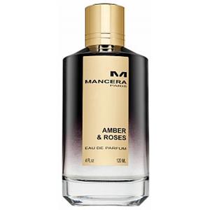 Mancera Amber & Roses Eau de Parfum Unisex 120 ml - Note di Limone, Rosa e Ambra