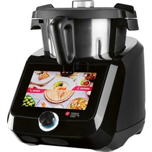 PSIDE SILVERCREST® Monsieur Cuisine Smart Black Edition Skms 1200 B1 - Robot da cucina, 1200 W, colore: nero
