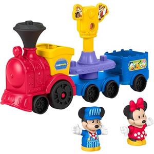Fisher-Price Little People Disney Jr Trenino Musicale di Topolino e Minnie