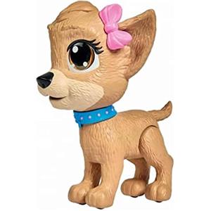 Simba Chi Chi Love Pii Pii Puppy - Cane di Peluche Interattivo, 20 cm, dai 3 Anni, Accessori Inclusi