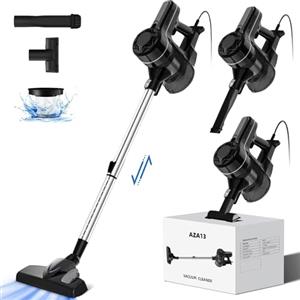 Authmic Aspirapolvere con filo,20KPa 500W aspirapolvere,Scopa Elettrica con Filo con Cavo 5m,H13 HEPA-Filter,per pulire Pavimenti duri/tappeti/peli di Animali